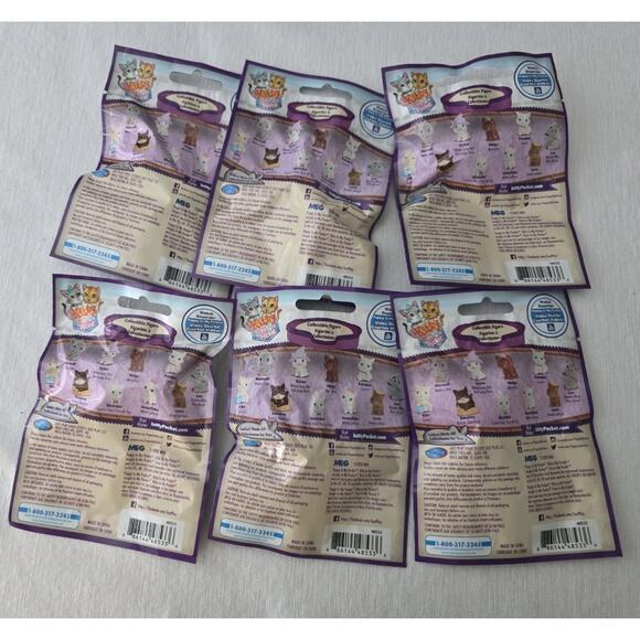 Lot of 6 Sealed Kitty In My Pocket Blind Bags Collectible Cat Toys - Picture 2 of 4